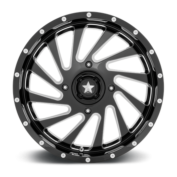BLADE UTV 18X7 4X110 86 G-BLK-MILL +0