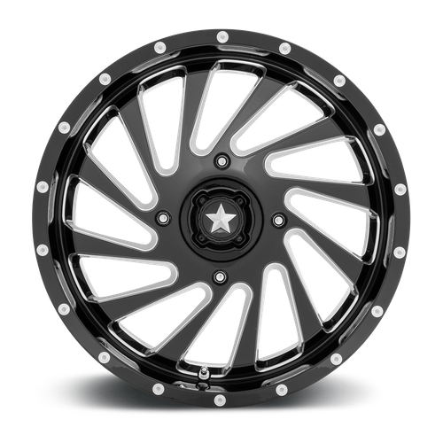 BLADE UTV 18X7 4X137 112 G-BLK-MILL +0