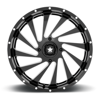 BLADE UTV 22X7 4X156 115 G-BLK-MILL +0