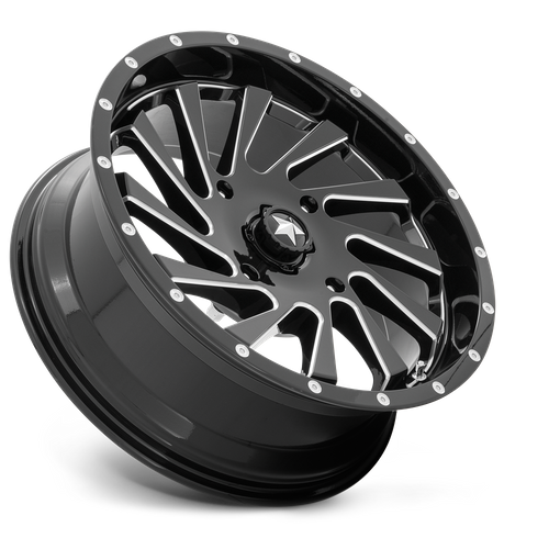 BLADE UTV 18X7 4X137 112 G-BLK-MILL +0