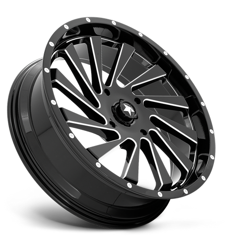 BLADE UTV 22X7 4X156 115 G-BLK-MILL +0