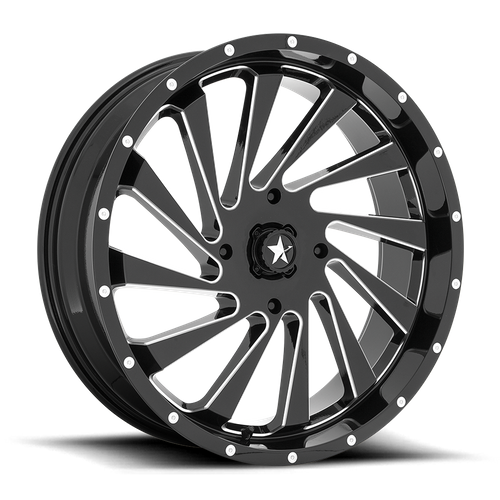 BLADE UTV 22X7 4X156 115 G-BLK-MILL +0