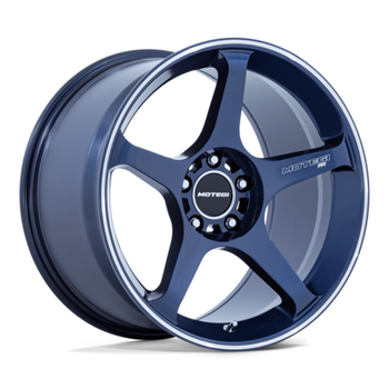 BATTLE V 18X8.5 5X100 56 +30 OB-BLU MCH