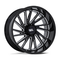 COMBAT 22X12 8X180 124 -44 G-BLK MILL