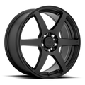 MR143 18X8 5X4.25/4.5 S-BLK 45MM