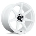 BATTLE 17X8 5X4.25 72 +43 WHITE