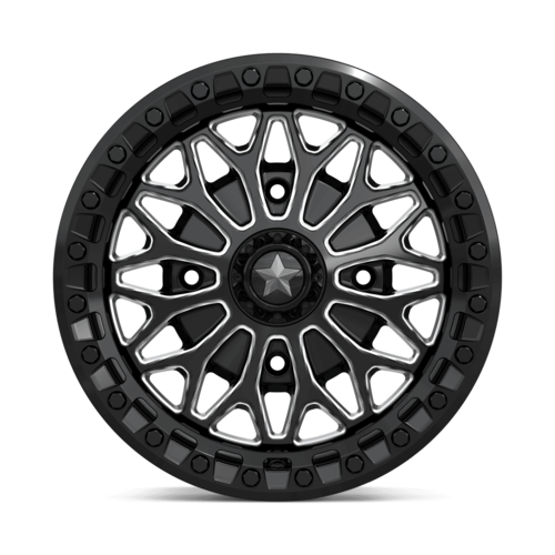 BOLO UTV BL 15X7 4X137 96 +38 G-BLK-MILL