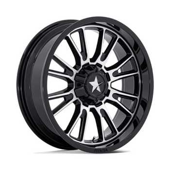 THUNDERLIPS UTV 15X7 4X137/156 G-BLK MCH