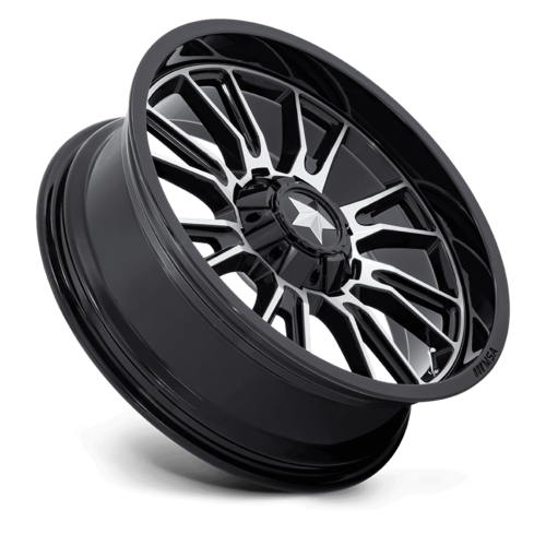 THUNDERLIPS UTV 22X7 4X137/156 G-BLK MCH