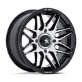 RADAR UTV 15X7 4X156 115 +10 G-BLK-MCH