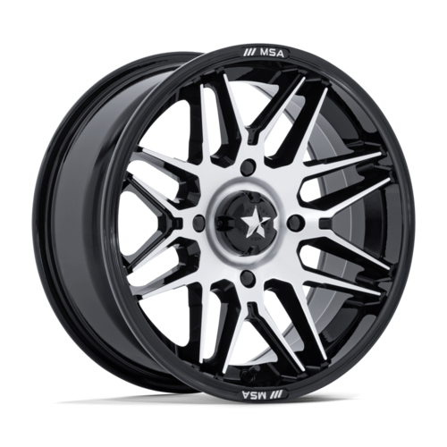 RADAR UTV 15X7 4X110 86 +10 G-BLK-MCH
