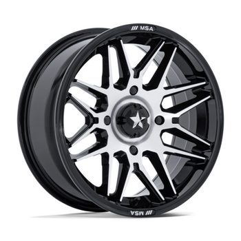RADAR UTV 14X7 4X137 96 +10 G-BLK-MCH