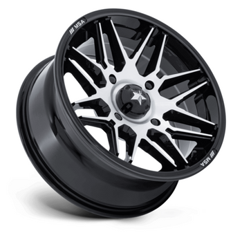 RADAR UTV 15X7 4X156 115 +10 G-BLK-MCH