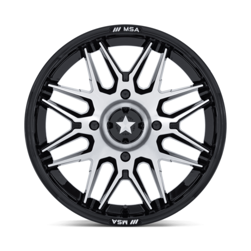 RADAR UTV 14X7 4X156 115 +10 G-BLK-MCH