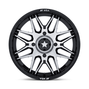 RADAR UTV 15X7 5X4.5 72 +10 G-BLK-MCH