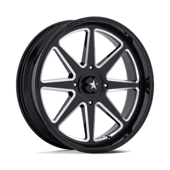 SPARK UTV 22X7 5X4.5 72 +0 G-BLK-MILL