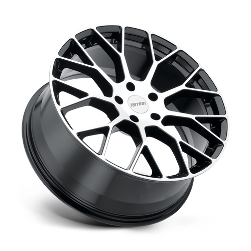 P2B 16X7 4X100 72.1 +40 G-BLK-MACH