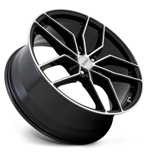 PE P5C 18X8 5X112 66 G-BLK MACH +40