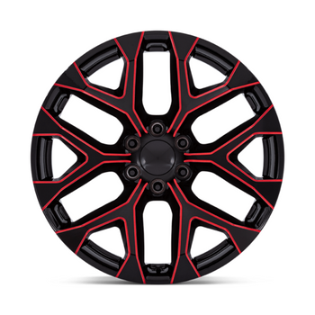 PR177 22X9 6X5.5 78 +24 G-BLK RD-MILL