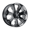 PR113GC 22X9 6X5.5 78.1 G-BLK CHR-ACC 24