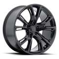 PR137GB 17X8 5X110 65.1 G-BLK 34MM