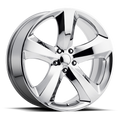 PR170C 20X8 5X115 71.5 CHROME 24MM