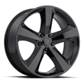 PR170GB 20X8 5X115 71.5 G-BLK 24MM SRT8