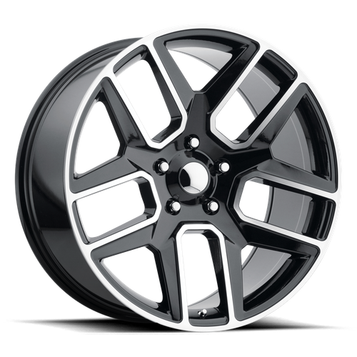 PR192BM 22X10 6X5.5 78.1 G-BLK MACH 25MM