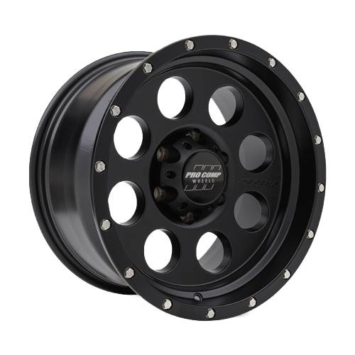 PXA45 17X9 8X6.5 S-BLK -6MM