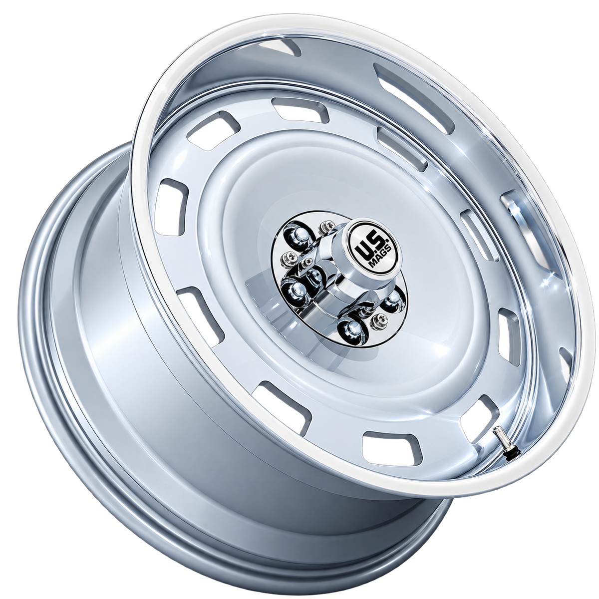 SCOTTSDALE 22X10.5 5X5 78 +12 SLVR-DIA