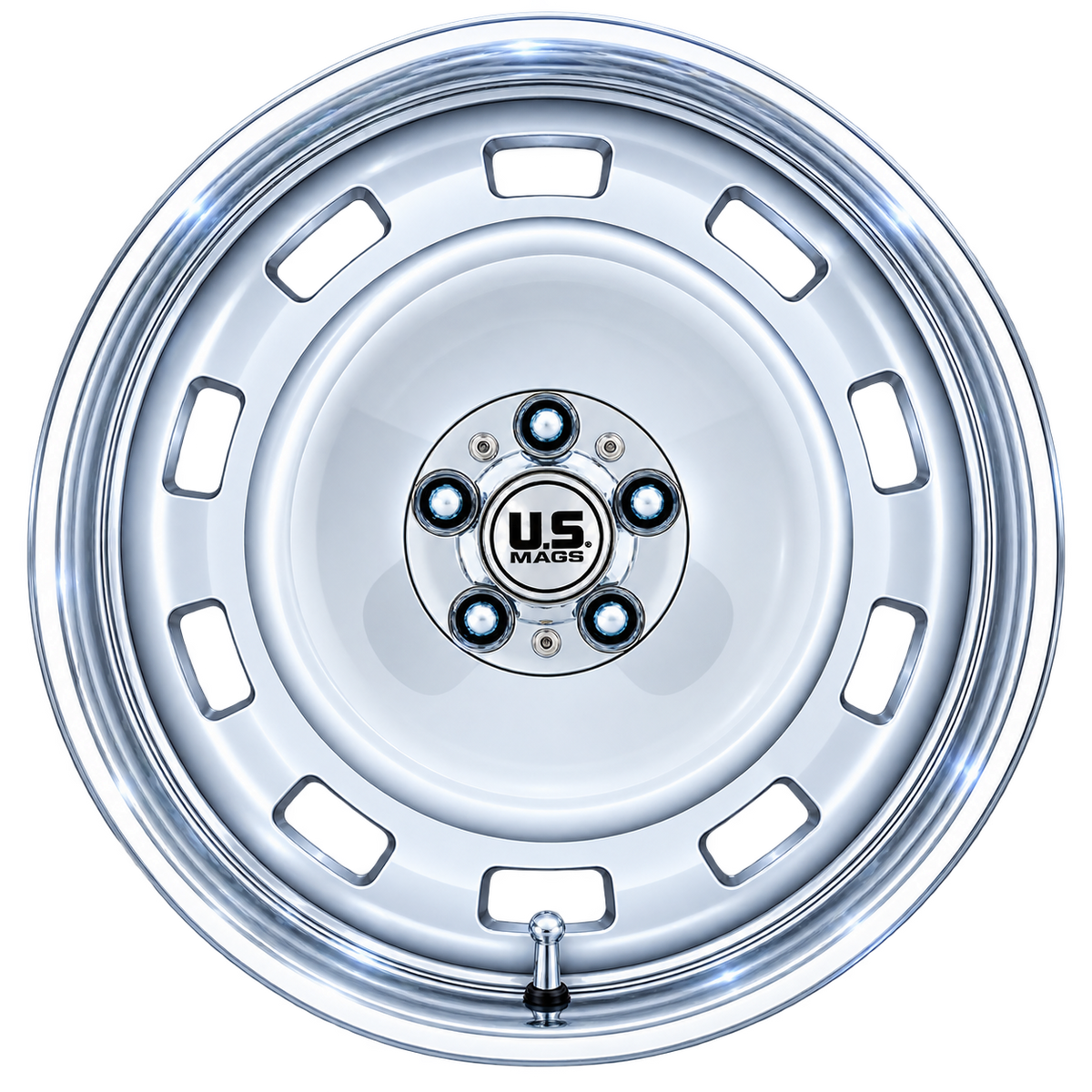 SCOTTSDALE 22X9 6X5.5 106 +15 SLVR-DIA