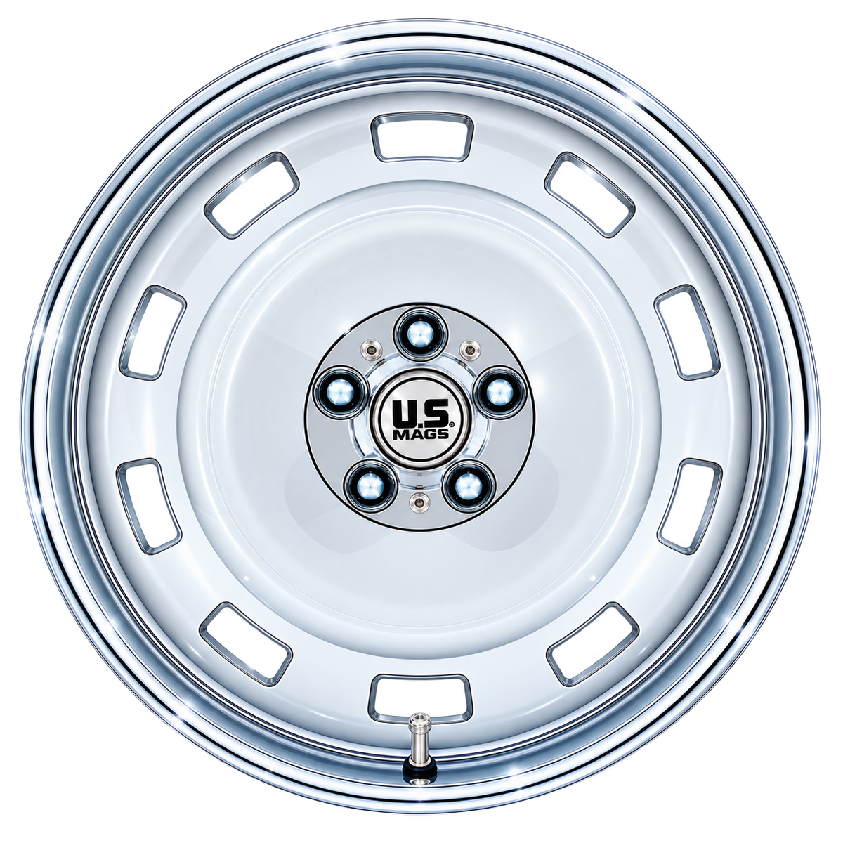 SCOTTSDALE 22X10.5 5X5 78 +12 SLVR-DIA