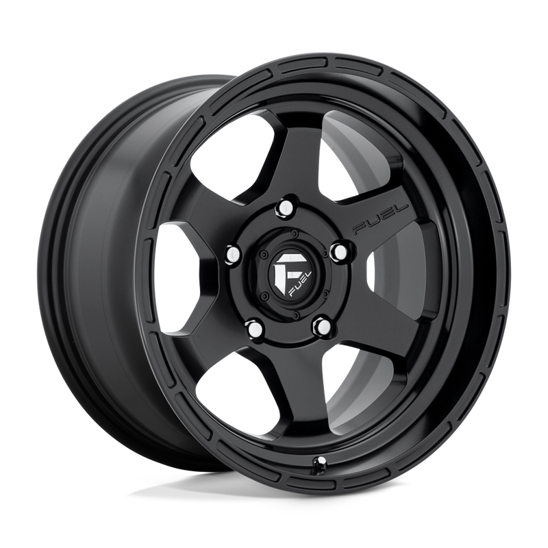 Fuel D664 offroad SHOK Matte Black 17x9 +1 6x139.7mm 106.1mm