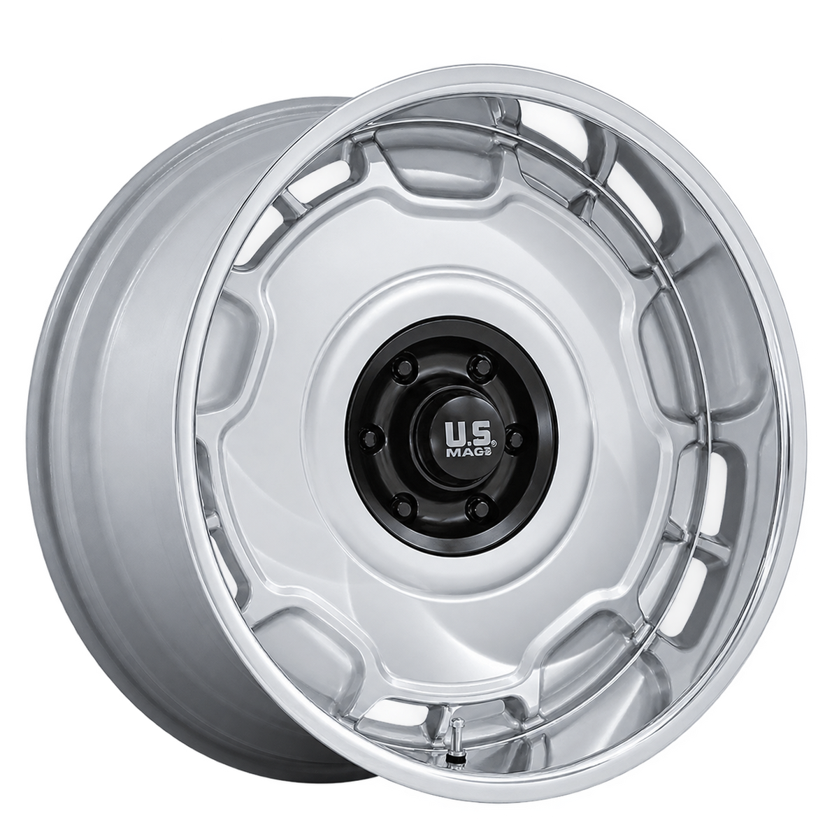 ARLINGTON 22X10.5 6X5.5 106 +0 SLV-BK-DC