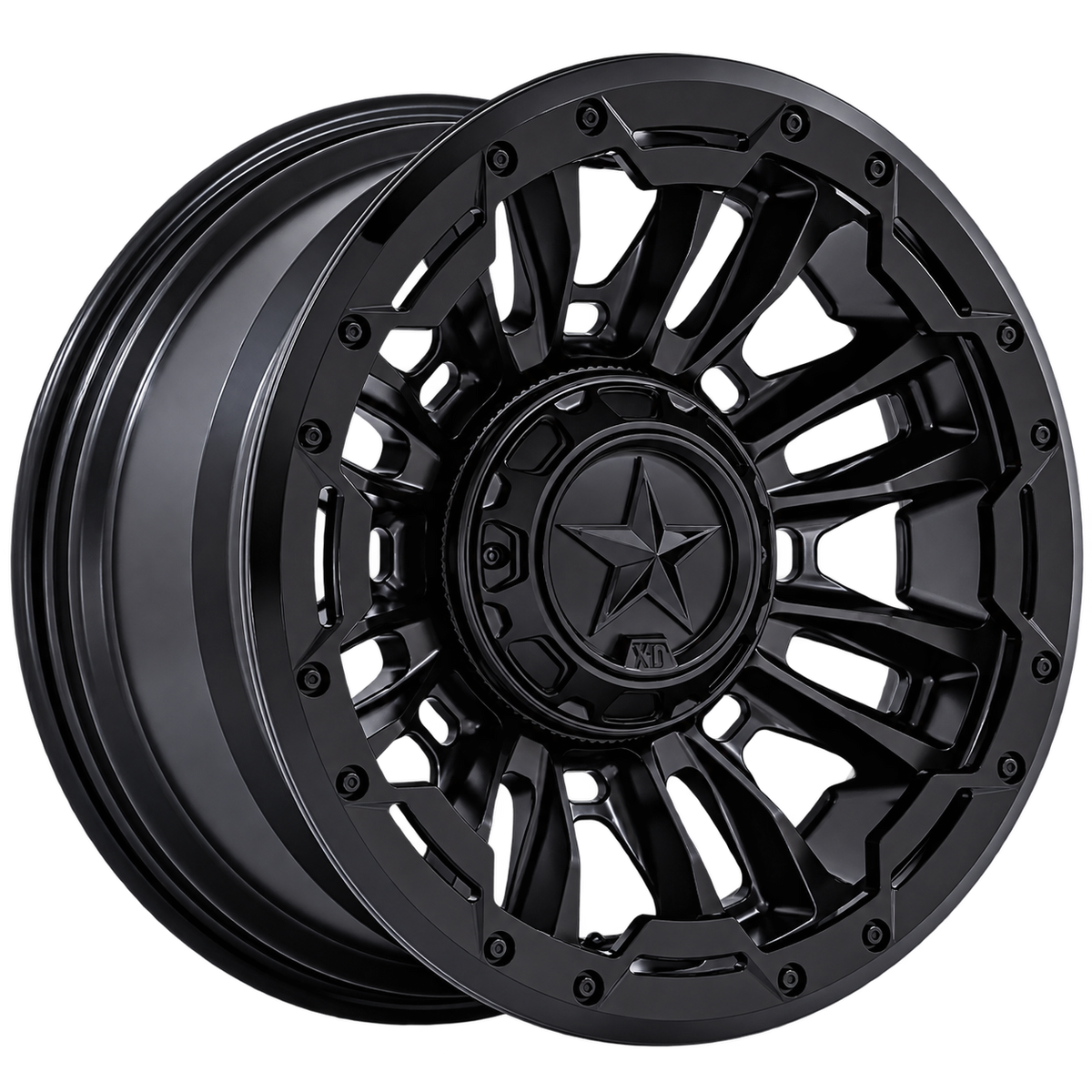 BOMBER 20X10 8X180 124 -18 M-BLK GB-RG