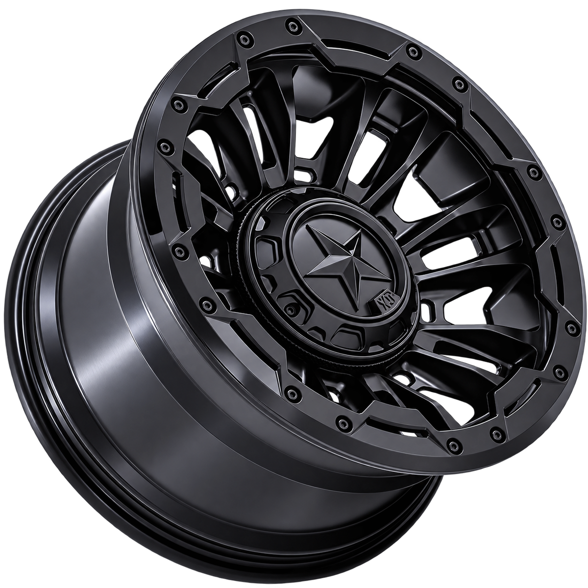 BOMBER 20X10 8X180 124 -18 M-BLK GB-RG