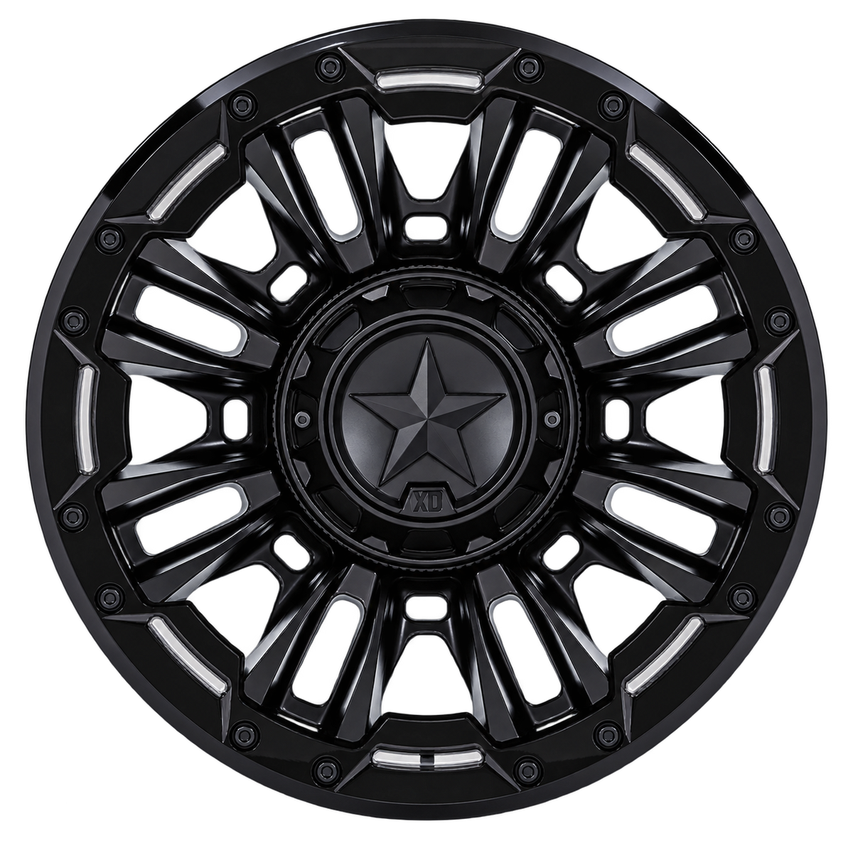 BOMBER 20X10 5X5/5.5 78 -18 M-BLK GB-RG