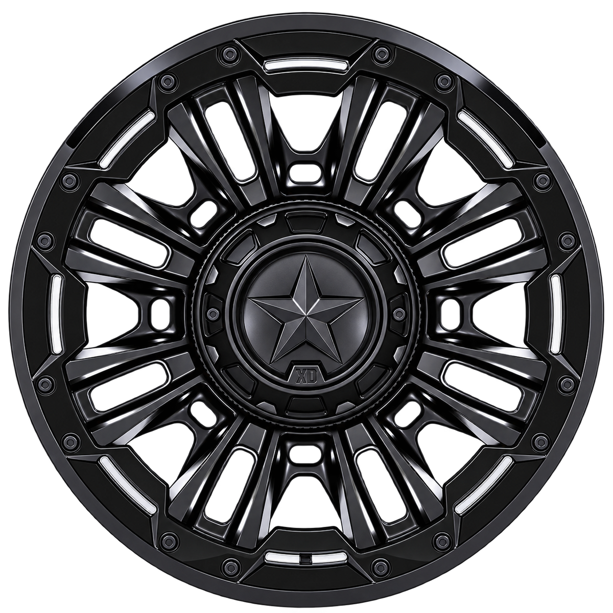 BOMBER 20X9 8X180 124 +1 M-BLK GB-RG
