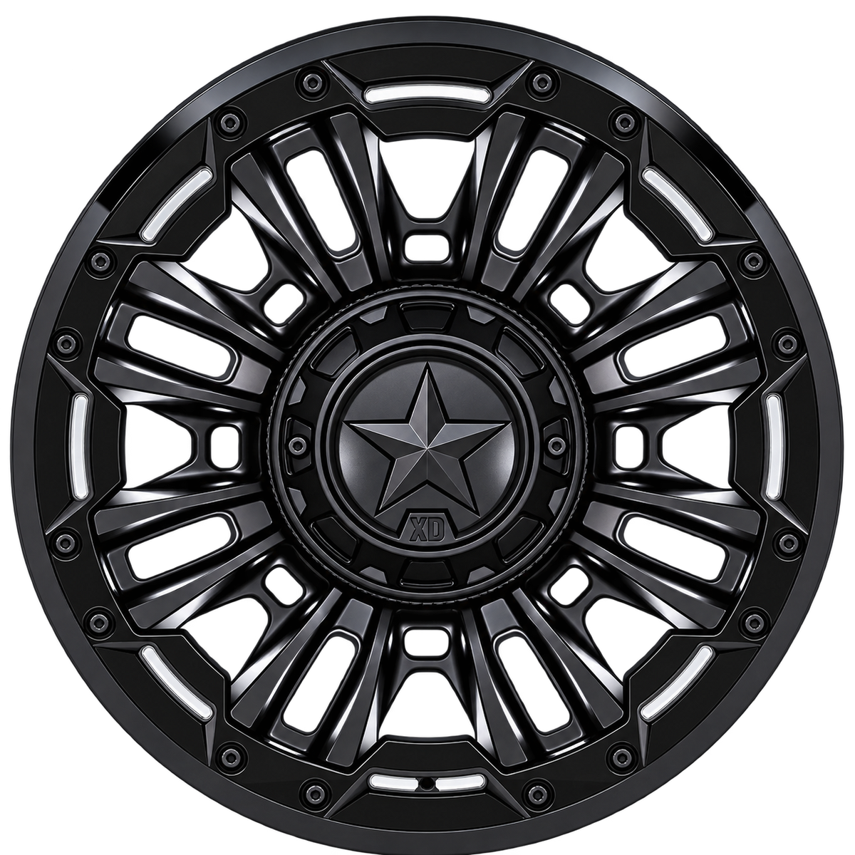 BOMBER 20X9 5X5/5.5 78 +1 M-BLK GB-RG