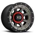 XD137 17X9 6X135/5.5 S-BLK DTCC -12MM