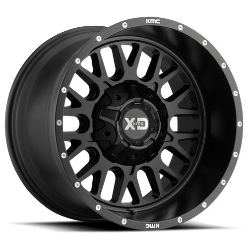 XD842 20X10 6X135/5.5 S-BLK -18MM