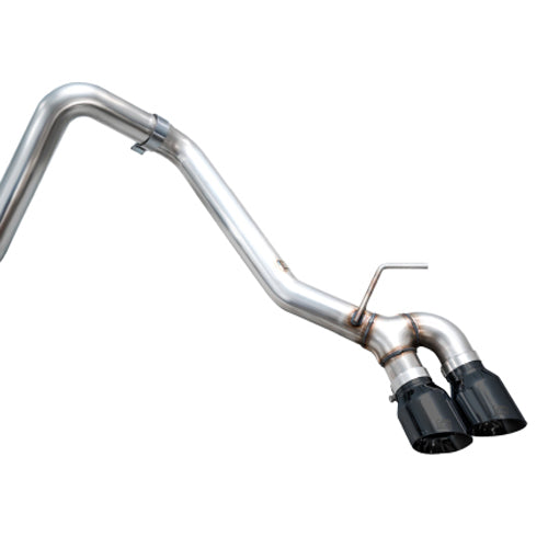 AWE Tuning Exhaust for 4th Gen Toyota Tacoma Dual Diamond Black Tips