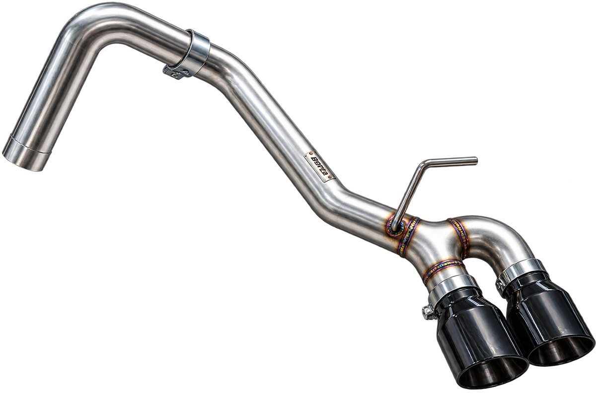 AWE Tuning Exhaust for 4th Gen Toyota Tacoma Dual Diamond Black Tips