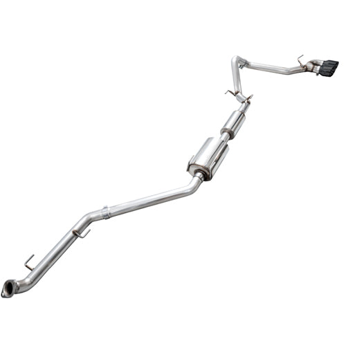 AWE Tuning Exhaust for 4th Gen Toyota Tacoma Dual Diamond Black Tips