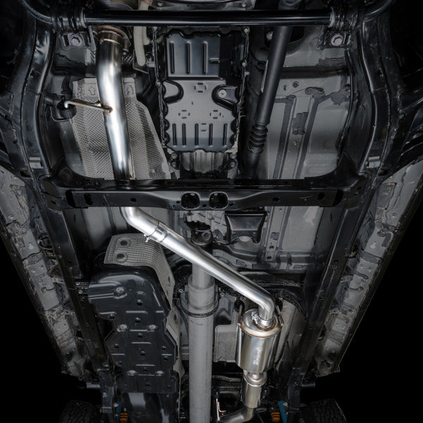 AWE Tuning Exhaust for 4th Gen Toyota Tacoma Dual Diamond Black Tips