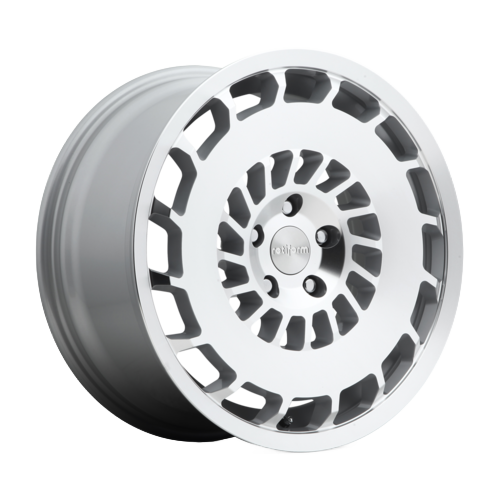 R135 18X8.5 5X112 GL-SLVR-MACH 45MM