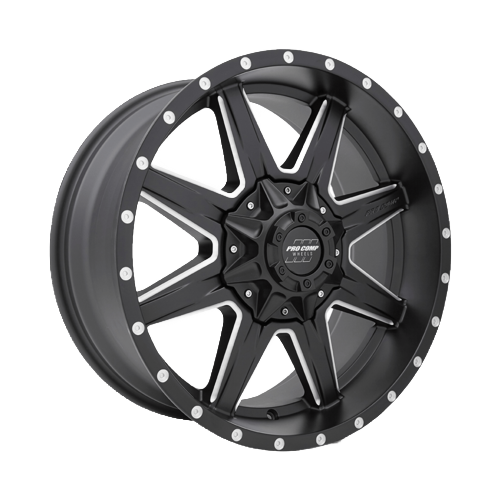 PXA48 20X9 6X135/5.5 S-BLK MILL 0MM