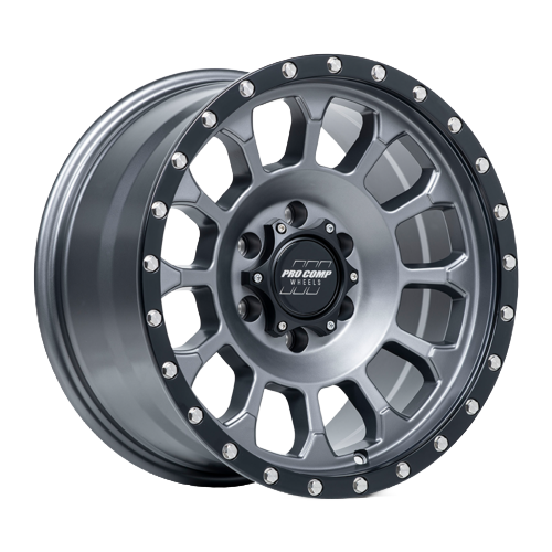 ROCKWELL 17X8.5 5X5 71 +0 M-GREY BLK