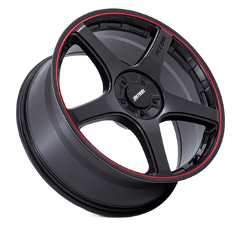 P2E 18X8 5X110/115 72 +40 M-BLK RD-LP