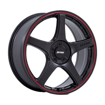 P2E 17X8 5X4.25/4.5 72 +40 M-BLK RD-LP